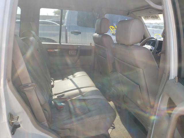 Photo 6 from auction – 2001 ISUZU TROOPER S with VIN JACDS58X117J17474