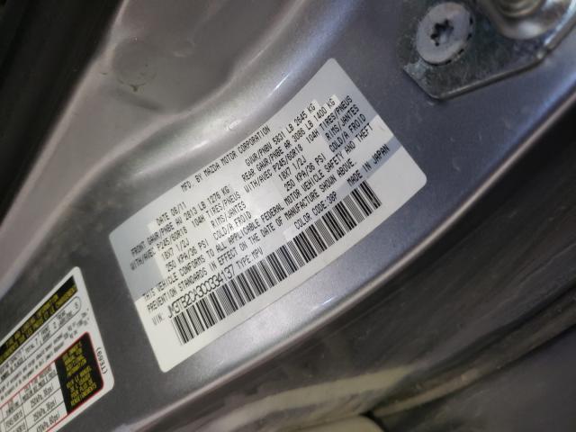 Photo 10 from auction – 2012 MAZDA CX-9 with VIN JM3TB2CA3C0334137