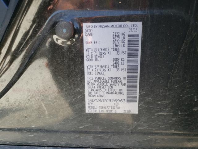 Photo 10 from auction – 2015 NISSAN ROGUE S with VIN 5N1AT2MV9FC926963