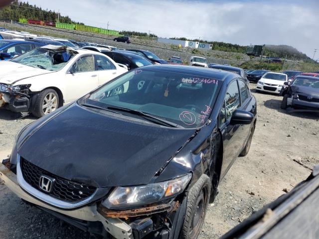 Photo 2 from auction – 2015 HONDA CIVIC LX with VIN 2HGFB2F52FH018119