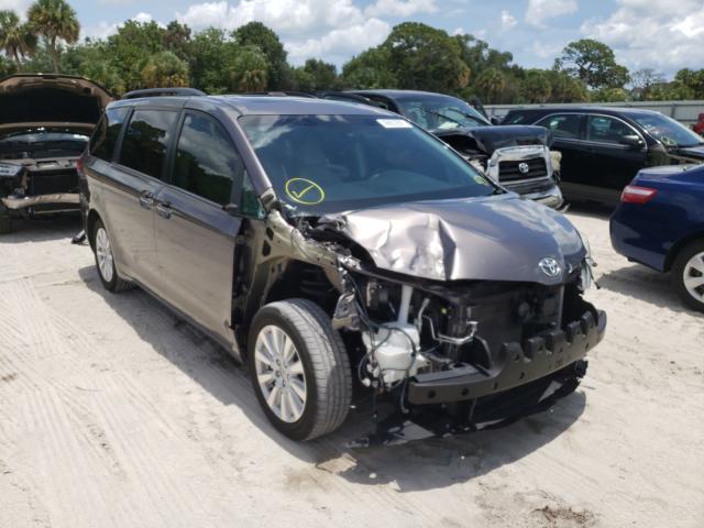 TOYOTA SIENNA XLE 2014 with VIN 5TDYK3DC2ES409964 - Photo from auction