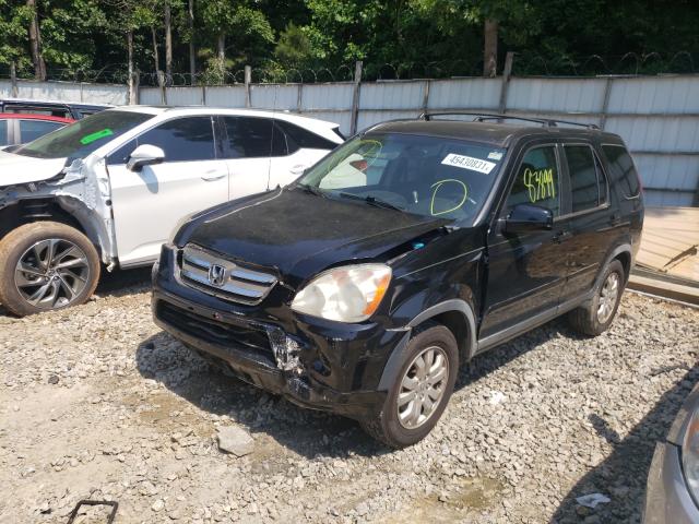 Photo 2 from auction – 2006 HONDA CR-V SE with VIN JHLRD78996C043186
