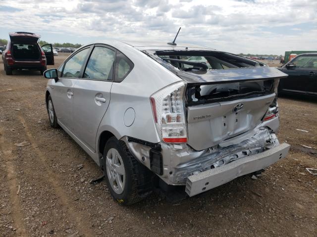 Photo 3 from auction – 2011 TOYOTA PRIUS with VIN JTDKN3DU6B5300575