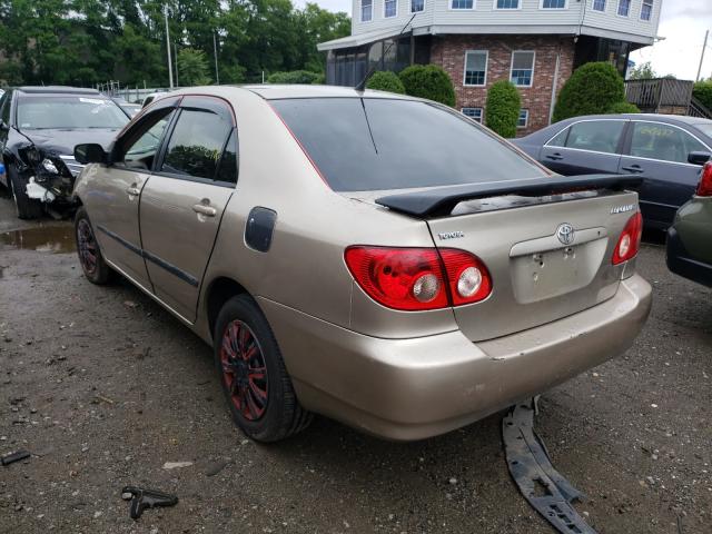 Photo 3 from auction – 2008 TOYOTA COROLLA CE with VIN 1NXBR32E88Z012776