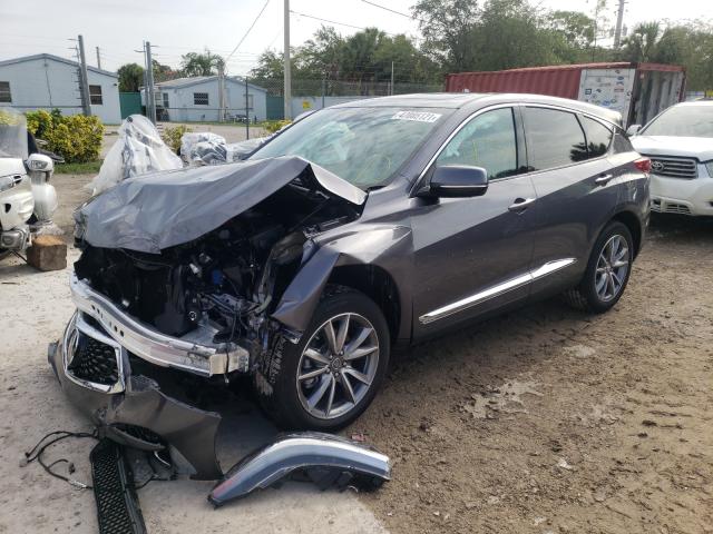 Photo 2 from auction – 2020 ACURA RDX TECHNO with VIN 5J8TC2H57LL031847