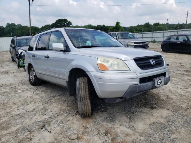 HONDA PILOT EXL 2004 with VIN 2HKYF18544H578764 - Photo from auction