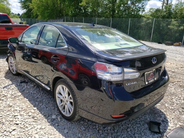 Photo 3 from auction – 2010 LEXUS HS 250H with VIN JTHBB1BA5A2027844
