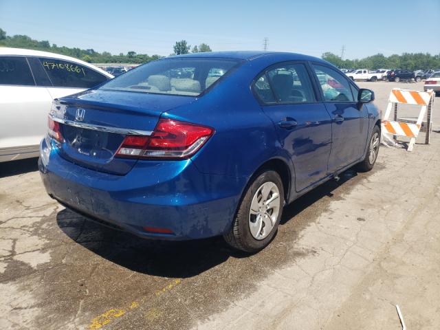 Photo 4 from auction – 2013 HONDA CIVIC LX with VIN 19XFB2F52DE015549