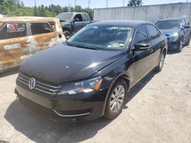 Photo 2 from auction – 2013 VOLKSWAGEN PASSAT S with VIN 1VWAH7A30DC027635