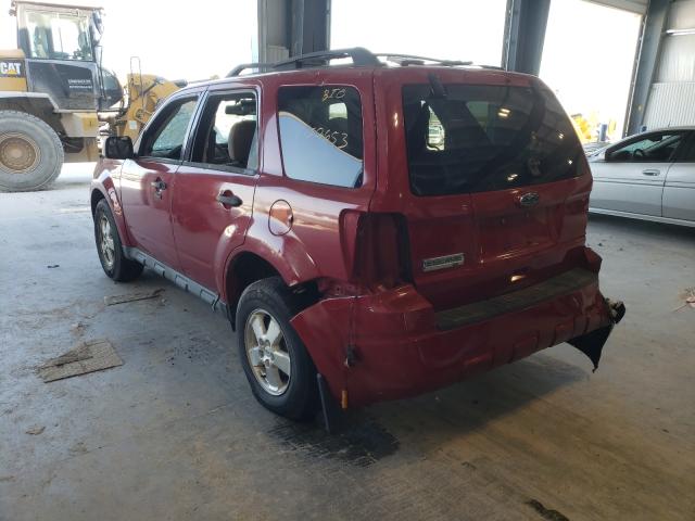 Photo 3 from auction – 2010 FORD ESCAPE XLT with VIN 1FMCU9D78AKB43390