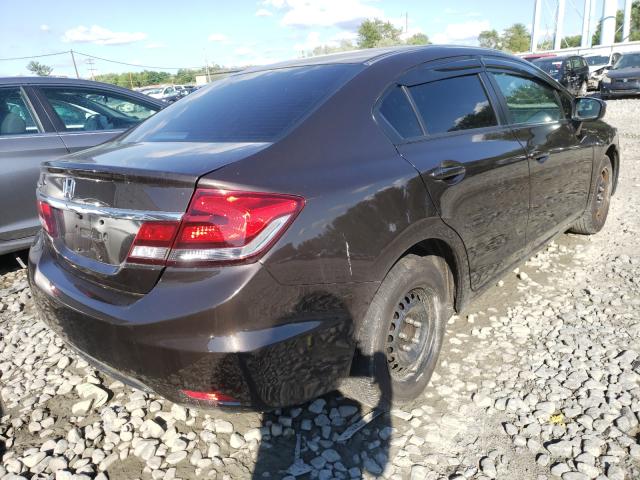 Photo 4 from auction – 2014 HONDA CIVIC LX with VIN 2HGFB2F53EH507501
