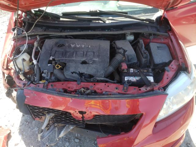 Photo 7 from auction – 2010 TOYOTA COROLLA BA with VIN 2T1BU4EE3AC218322