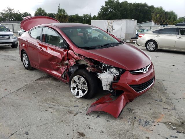 HYUNDAI ELANTRA SE 2016 with VIN 5NPDH4AE8GH769967 - Photo from auction
