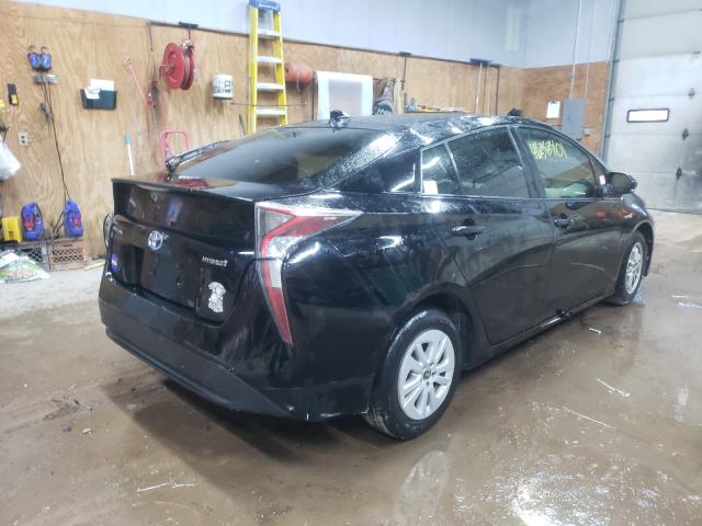 Photo 4 from auction – 2016 TOYOTA PRIUS with VIN JTDKBRFU6G3014091