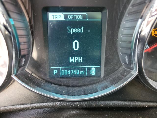 Photo 8 from auction – 2014 CHEVROLET CRUZE LT with VIN 1G1PE5SB2E7253999
