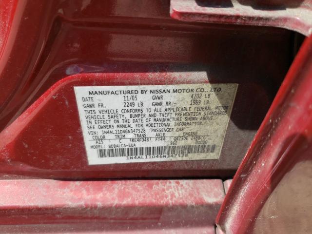 Photo 10 from auction – 2007 NISSAN ALTIMA S with VIN 4T1BE46K67U070370