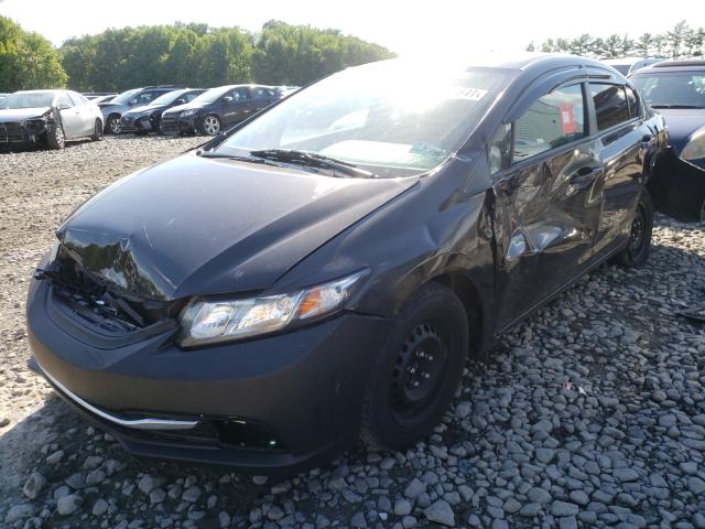 Photo 2 from auction – 2014 HONDA CIVIC LX with VIN 2HGFB2F53EH507501