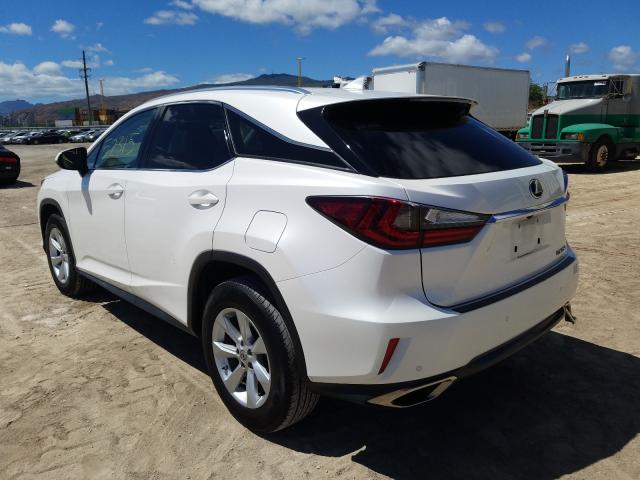 Photo 3 from auction – 2016 LEXUS RX 350 with VIN 2T2ZZMCA8GC019495
