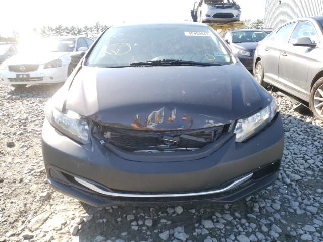 Photo 9 from auction – 2014 HONDA CIVIC LX with VIN 2HGFB2F53EH507501