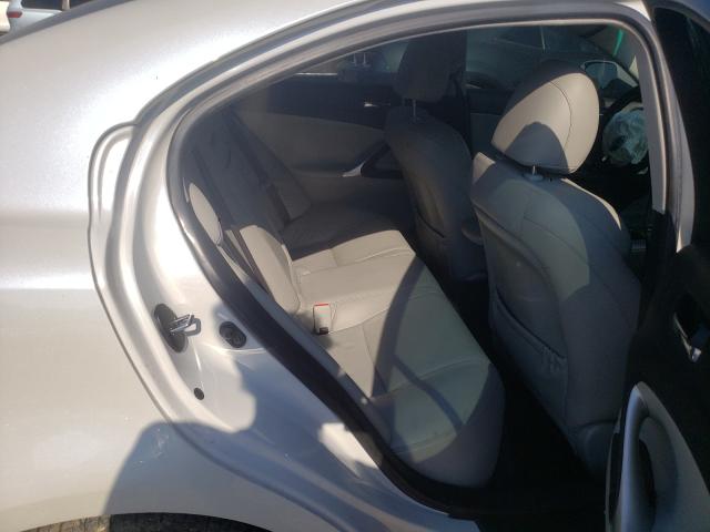Photo 6 from auction – 2008 LEXUS IS 250 with VIN JTHBK262382080982