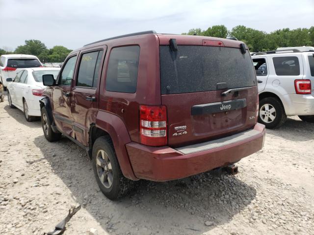 Photo 3 from auction – 2008 JEEP LIBERTY SP with VIN 1J8GN28K48W248027