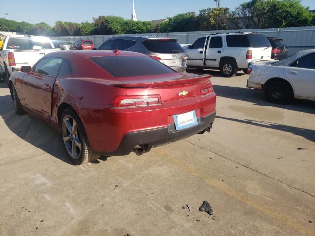 Photo 3 from auction – 2014 CHEVROLET CAMARO LT with VIN 2G1FB1E37E9202532