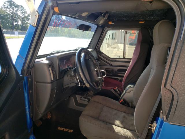 Photo 5 from auction – 2003 JEEP WRANGLER C with VIN 1J4FA39S23P308547