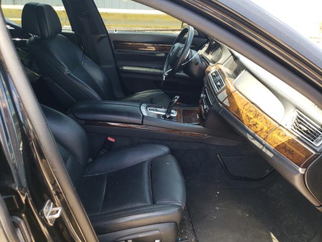 Photo 5 from auction – 2013 BMW 750 LI with VIN WBAYE8C54DDE22099