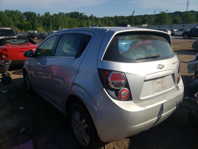 Photo 3 from auction – 2016 CHEVROLET SONIC LT with VIN 1G1JC6SH8G4137880