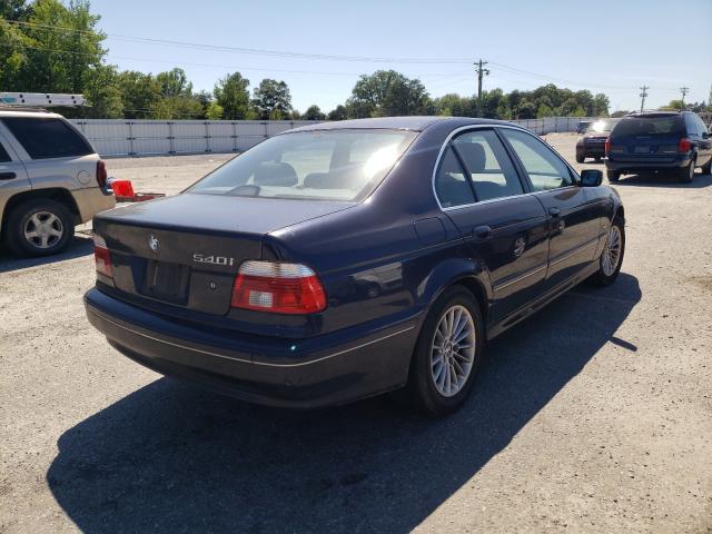 Photo 4 from auction – 2001 BMW 540 I AUTO with VIN WBADN63481GM72022