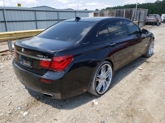 Photo 4 from auction – 2013 BMW 750 LI with VIN WBAYE8C54DDE22099