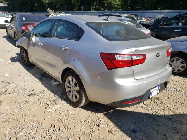 Photo 3 from auction – 2014 KIA RIO LX with VIN KNADM4A39E6384206
