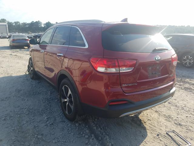 Photo 3 from auction – 2016 KIA SORENTO EX with VIN 5XYPHDA54GG120512