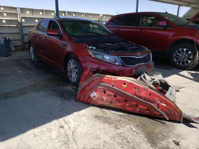 KIA OPTIMA EX 2014 with VIN 5XXGN4A75EG294326 - Photo from auction