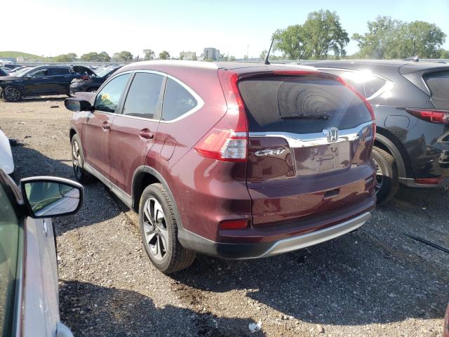 Photo 3 from auction – 2016 HONDA CR-V with VIN 5J6RM4H98GL070371