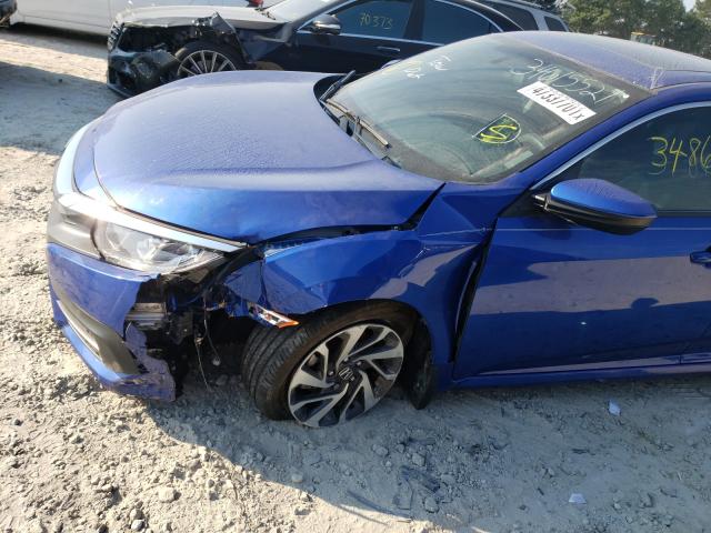 Photo 9 from auction – 2017 HONDA CIVIC EX with VIN 19XFC2F77HE029449