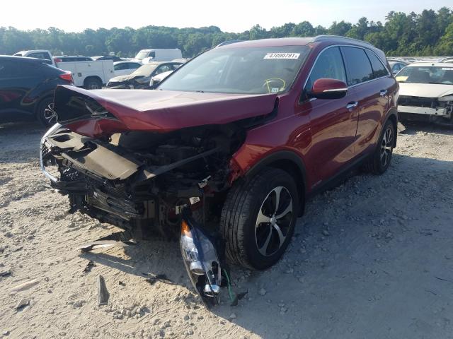 Photo 2 from auction – 2016 KIA SORENTO EX with VIN 5XYPHDA54GG120512