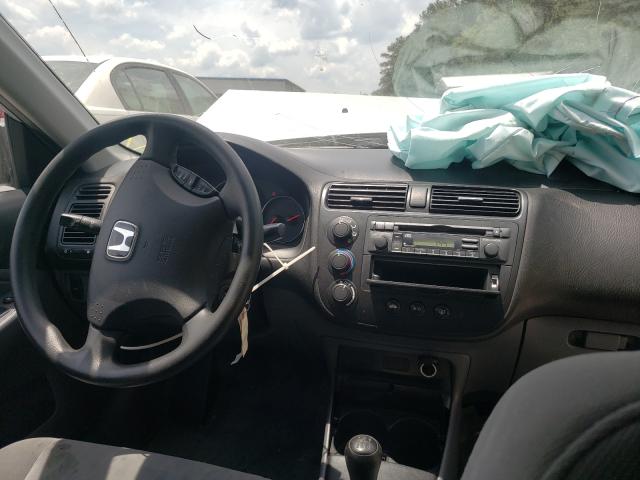 Photo 9 from auction – 2003 HONDA CIVIC LX with VIN 2HGES15503H598408