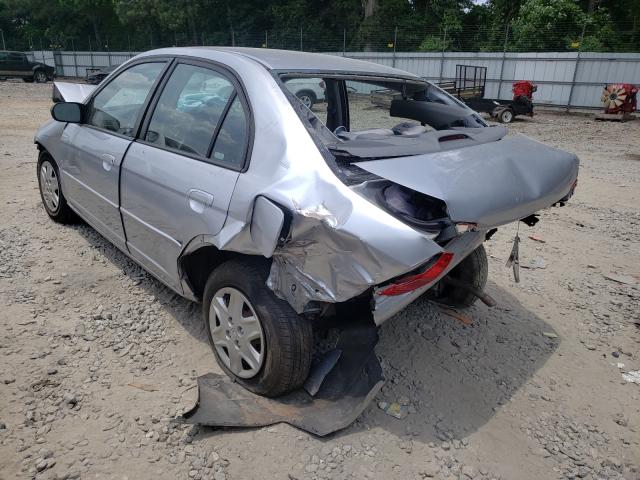 Photo 3 from auction – 2003 HONDA CIVIC LX with VIN 2HGES15503H598408