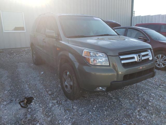 HONDA PILOT EX 2008 with VIN 5FNYF18428B013764 - Photo from auction