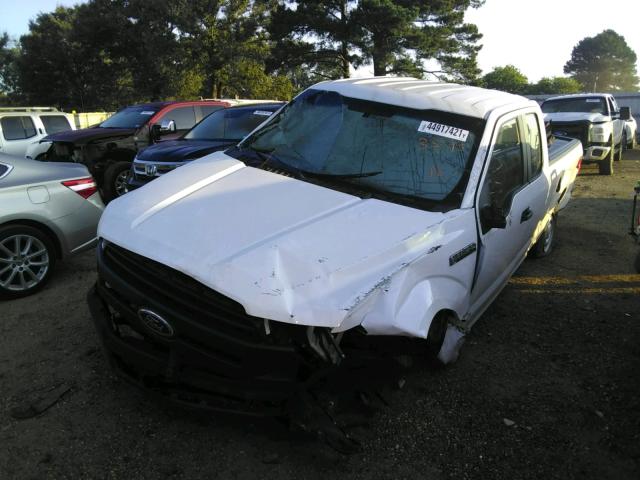 Photo 2 from auction – 2018 FORD F150 SUPER with VIN 1FTEX1CB6JKE63545