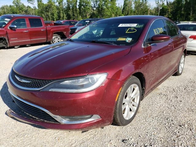 Photo 2 from auction – 2015 CHRYSLER 200 LIMITE with VIN 1C3CCCAB0FN748625