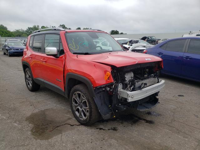 JEEP RENEGADE L 2016 with VIN ZACCJBDT3GPC66675 - Photo from auction