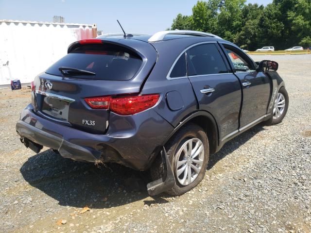 Photo 4 from auction – 2009 INFINITI FX35 with VIN JNRAS18W19M152520