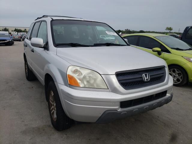 HONDA PILOT EXL 2005 with VIN 5FNYF18655B011343 - Photo from auction
