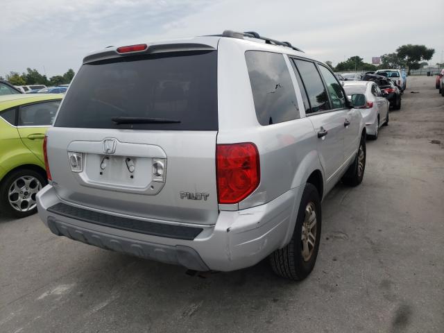Photo 4 from auction – 2005 HONDA PILOT EXL with VIN 5FNYF18655B011343