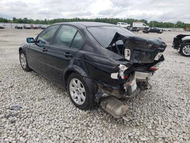 Photo 3 from auction – 2003 BMW 325 I with VIN WBAEV33423PD57988