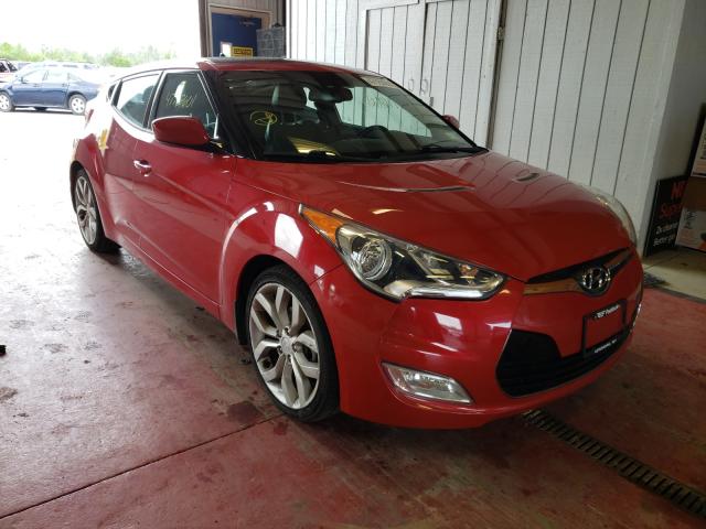 HYUNDAI VELOSTER 2013 with VIN KMHTC6AD8DU111902 - Photo from auction