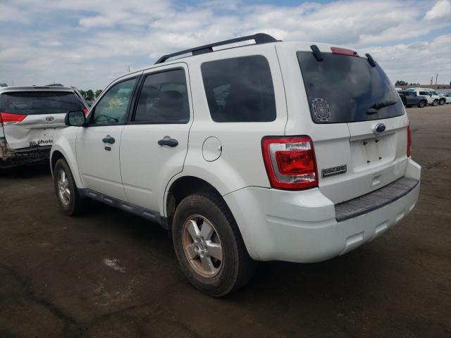 Photo 3 from auction – 2011 FORD ESCAPE XLT with VIN 1FMCU0D78BKB32886