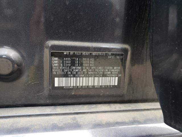 Photo 10 from auction – 2013 SUBARU LEGACY 2.5 with VIN 4S3BMCC63D3019628